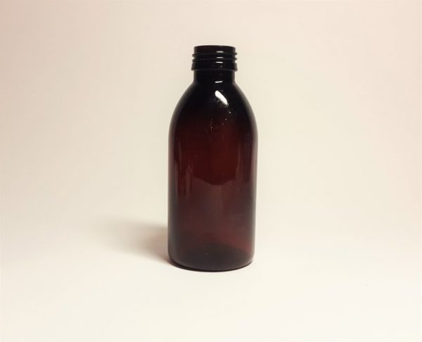 Бутылочка из тёмного стекла