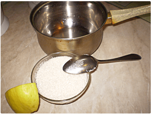 Набор ингредиентов для сахарной пасты