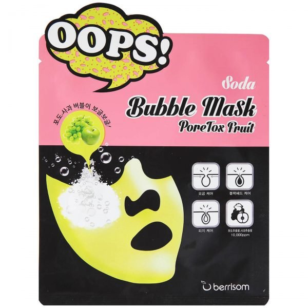Пузырьковая маска для лица PoreTox Fruit Berrisom Oops Soda Bubble Mask