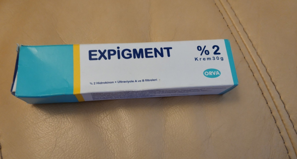 Крем Expigment 2%-го содержания гидрохинона в упаковке