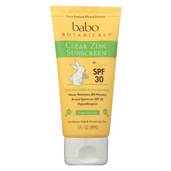 Babo Botanicals, Clear Zinc Sunscreen