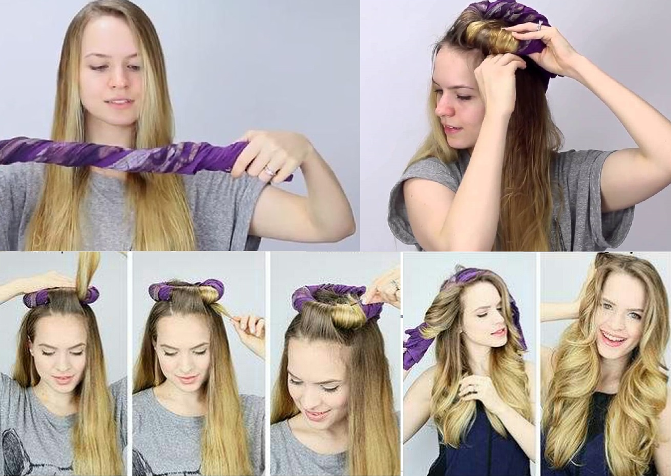 Как накрутить волосы без бигуди
