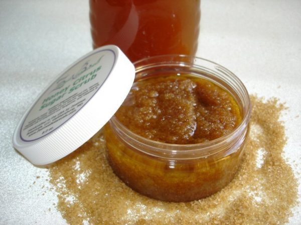 Медово-сахарный скраб