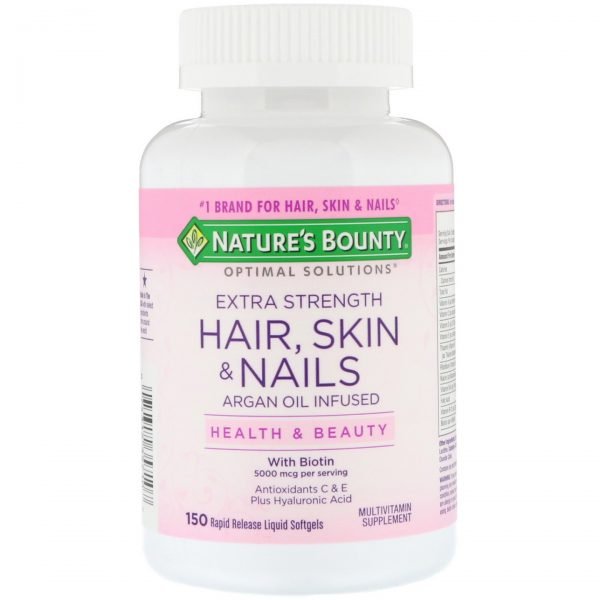 Nature's Bounty Optimal Solutions Hair, Skin & Nails Extra Strength