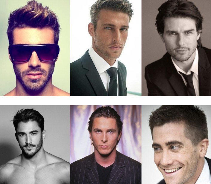 Виды парней. Причёски по типу лица мужские. Модные прически для треугольной формы лица мужчин.. Прически по форме лица мужские. Причёски для треугольного лица мужские.